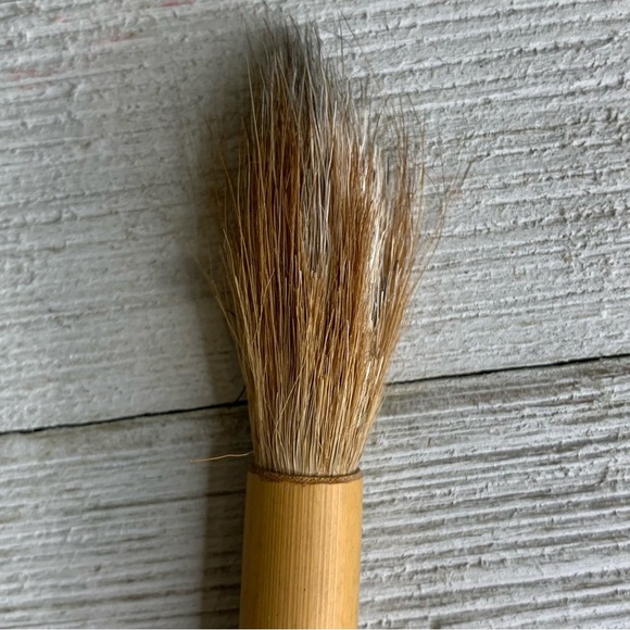 Large Bamboo Calligraphy Sumi-e Brush Watercolor Painting Natural Hair 9.25" - Picture 2 of 13